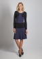 Mobile Preview: Kleid "Leana" in schwarz-blau